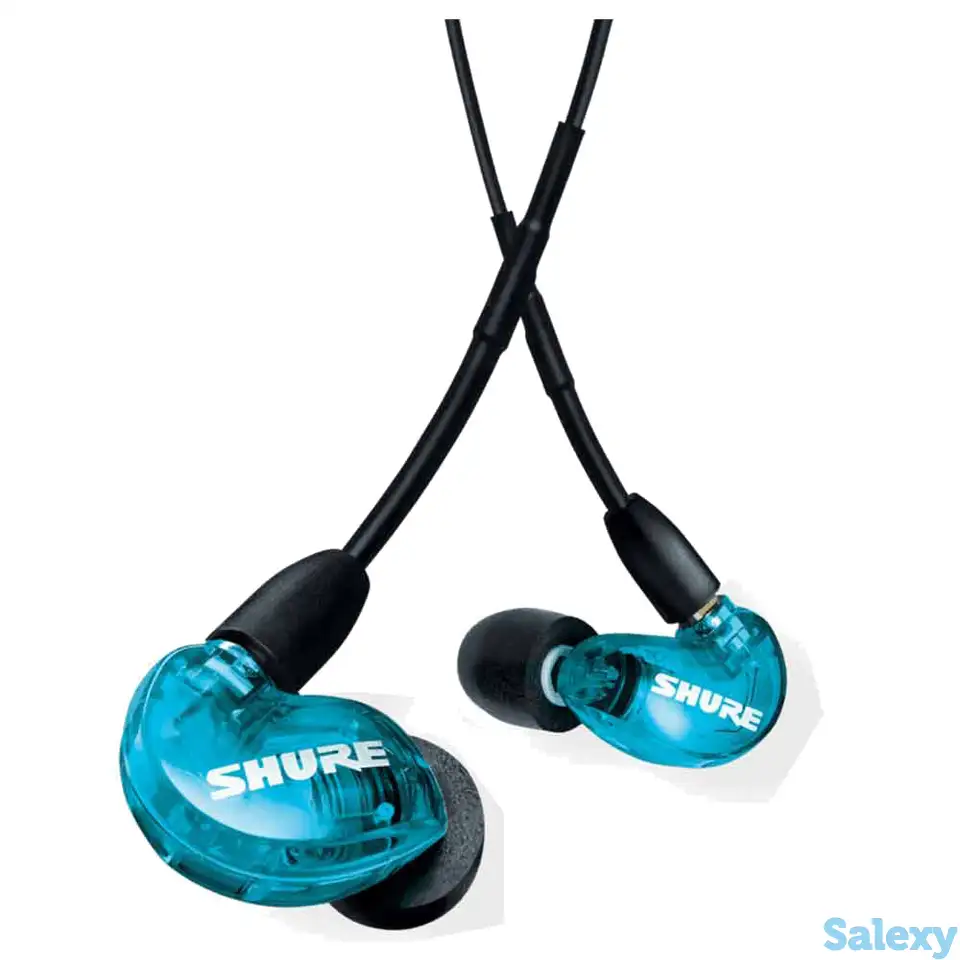 Беспроводные наушники shure se215 special edition blue, фотография 1