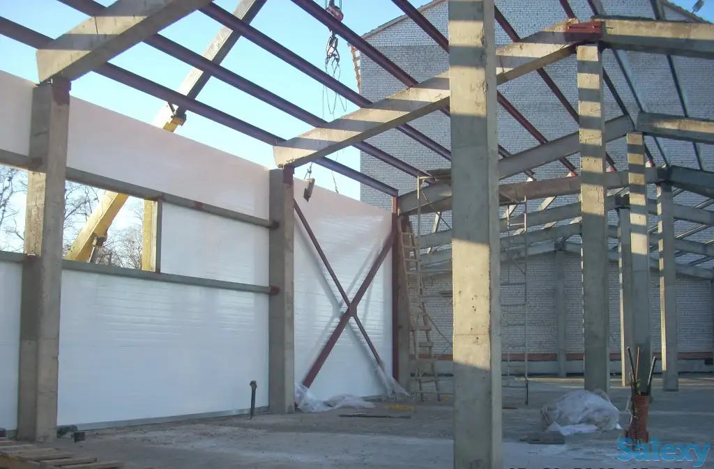 Монтаж сэндвич панелей, фотография 1