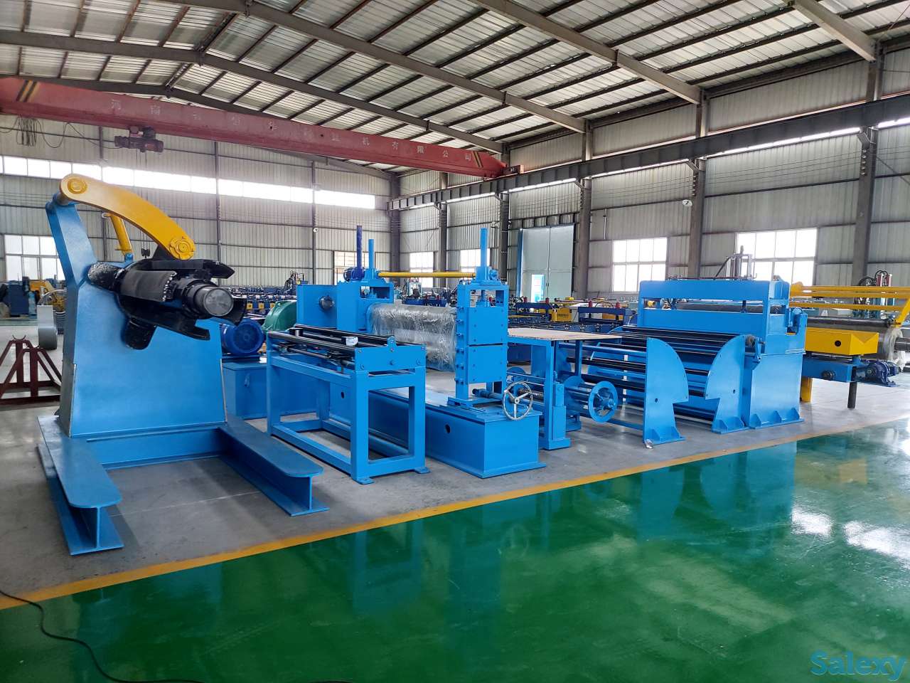 Линия продольной резки руллонного металла, фотография 2