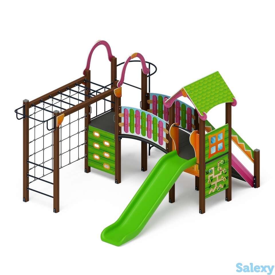 Детский игровой комплекс «лукоморье» дик 2.25.06-11, фотография 1