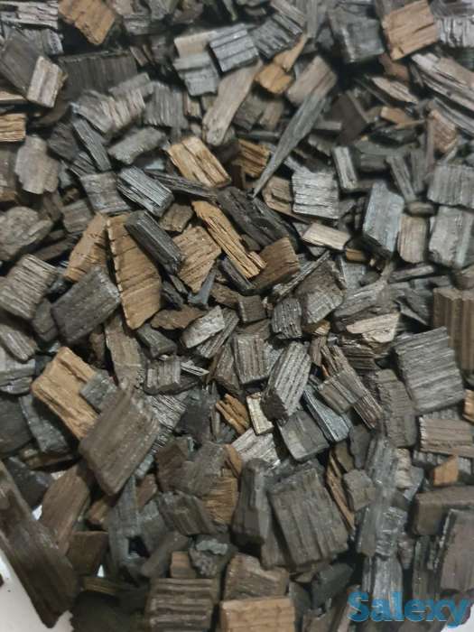 Щепа Кавказского дуба, Чипсы дубовые Сады Алтая сильный обжиг, фотография 3