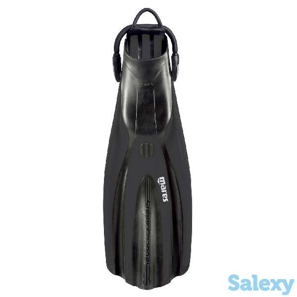 Ласты регулируемые mares avanti superchannel oh - цв.черный. с эласт.фиксатором, фотография 3