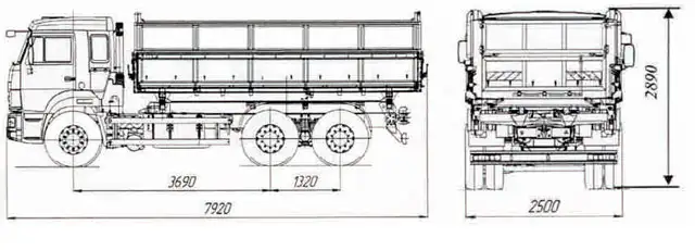 Самосвал КАМАЗ-45143 сельхозник, фотография 2