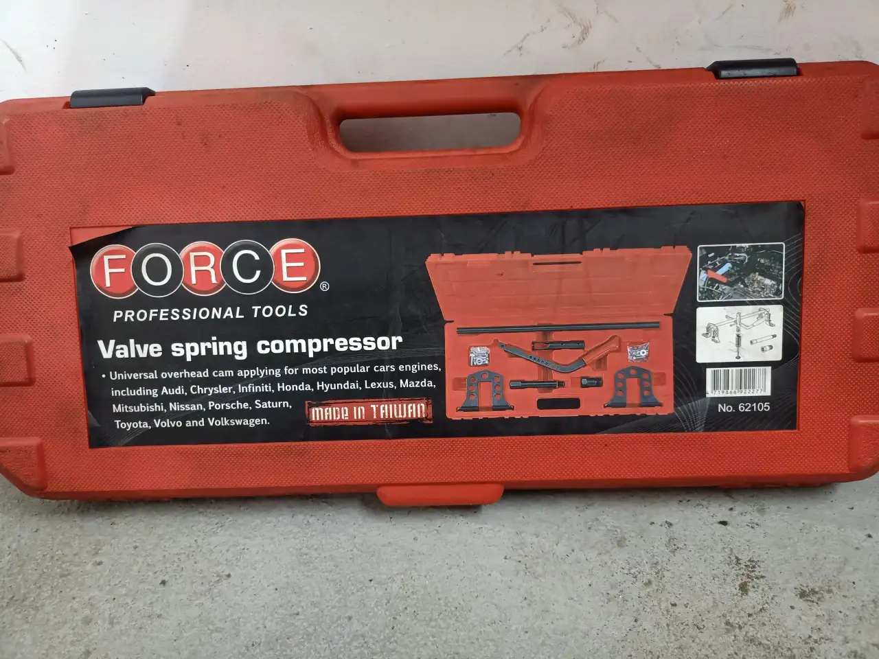 Рассухариватель клапанов.Force 62105, фотография 2