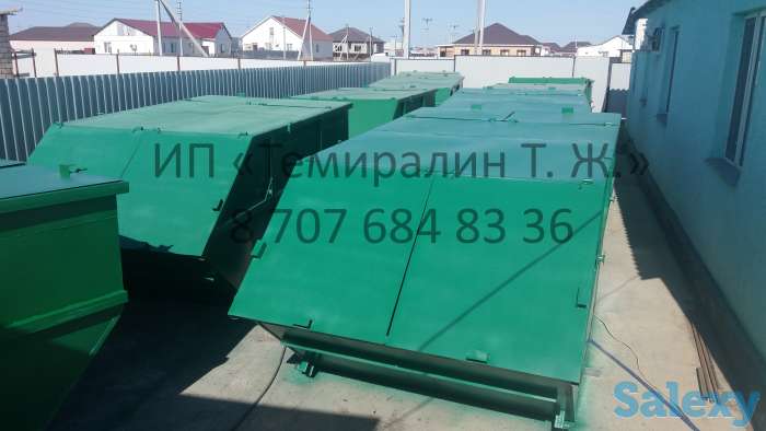 Satu.kz › Товары и услуги › Мусорный контейнер для ТБО, Бункер накопитель 8 м3 (Кубов) Атырау, Актау, фотография 5