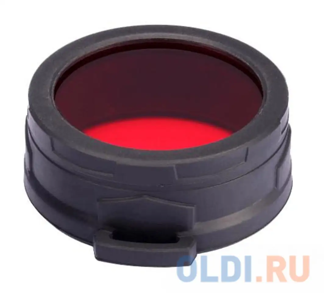Фильтр для фонарей nitecore красный d60мм (упак.:1шт) (nfr60), фотография 1