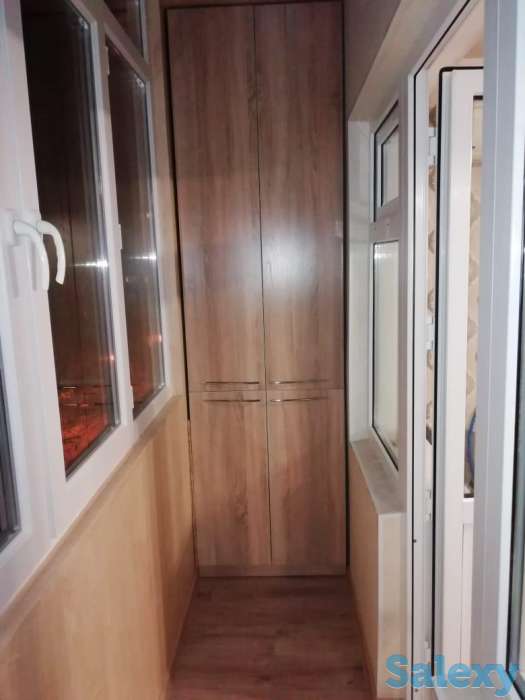 Балконы в Талгаре:утепление, обшивка сайдингом, отделка Мдф декор., фотография 7