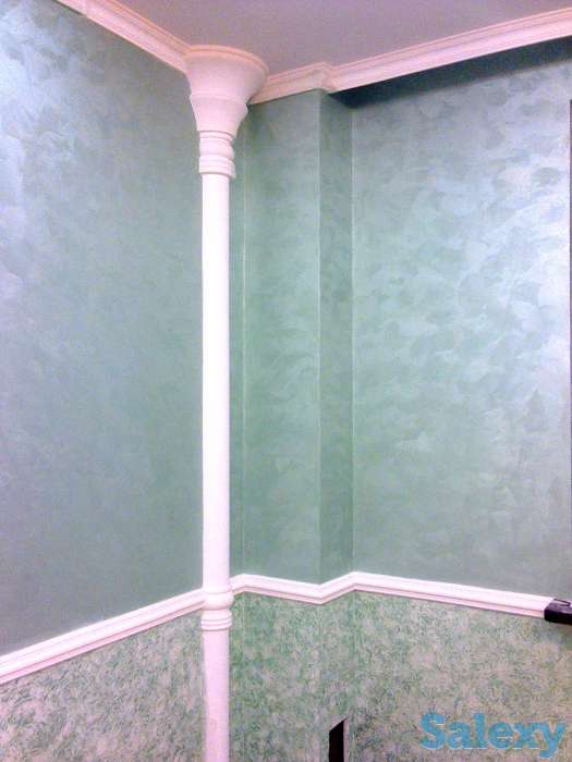 Нанесение декоративного покрытия 