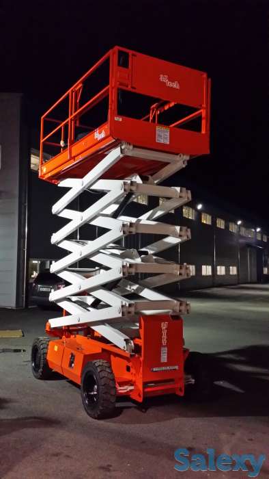 Электрический ножничный подъемник 3J tech JC-30 10м (Южная Корея), фотография 1