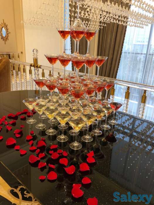 Пирамида из шампанского, фотография 4