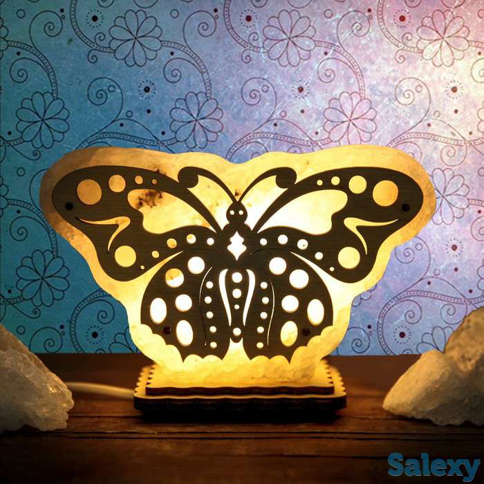 Соляная (солевая) лампа, соляной светильник, подарок девушке, ребенку, фотография 4