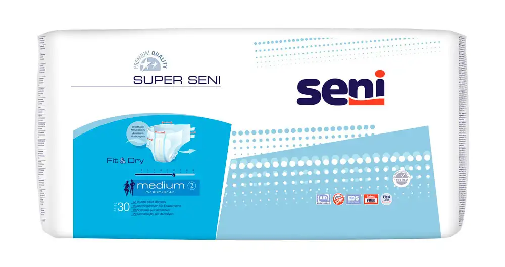 Памперсы для взрослых Seni Super Medium 2, фотография 1