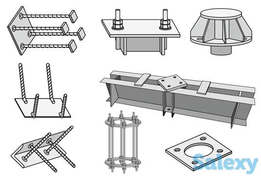 Анкерные фундаментные болты,закладные детали, фотография 4