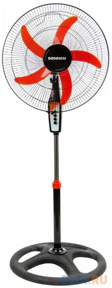 Вентилятор напольный sonnen tf-50w-45-а304 50 вт черный, фотография 1