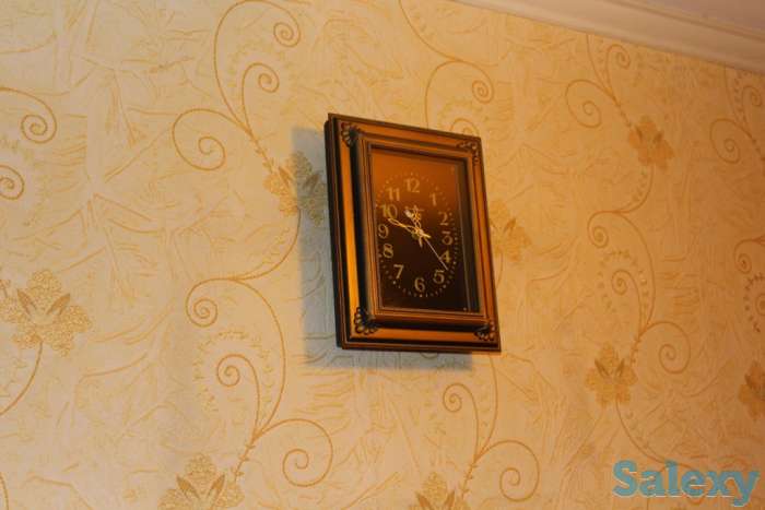 Настенные часы Янтарь механические на батарейках, фотография 4