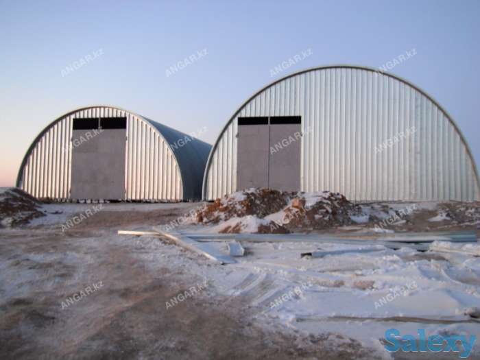 Строительство ангаров в г. Атырау, фотография 3