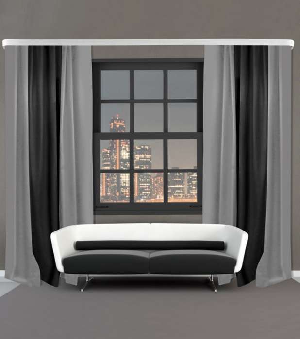 Серые окна в Усть-Каменогорске, фотография 1