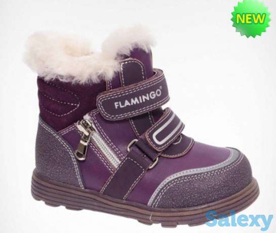 Зимние ботинки для девочки ОСТАТКИ несколько пар, натуральный мех, фотография 1