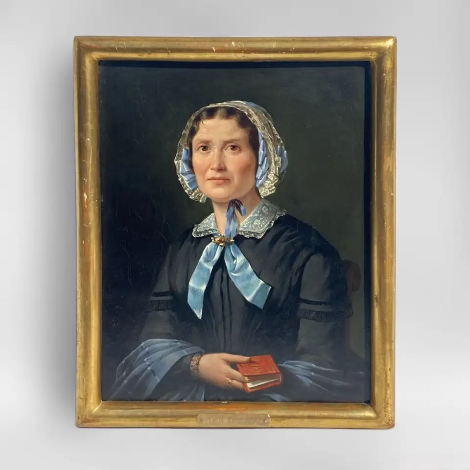 Клод-Мари Дюбюф потрет Дама из высшего общества, фотография 1