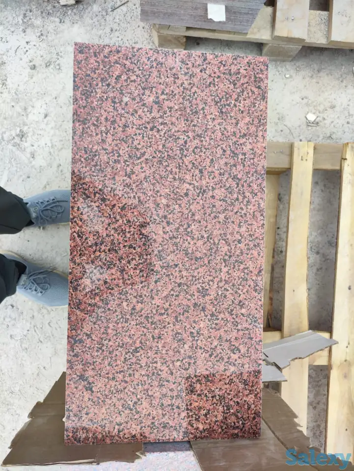 Плитка гранитная красная Кордай, фотография 2