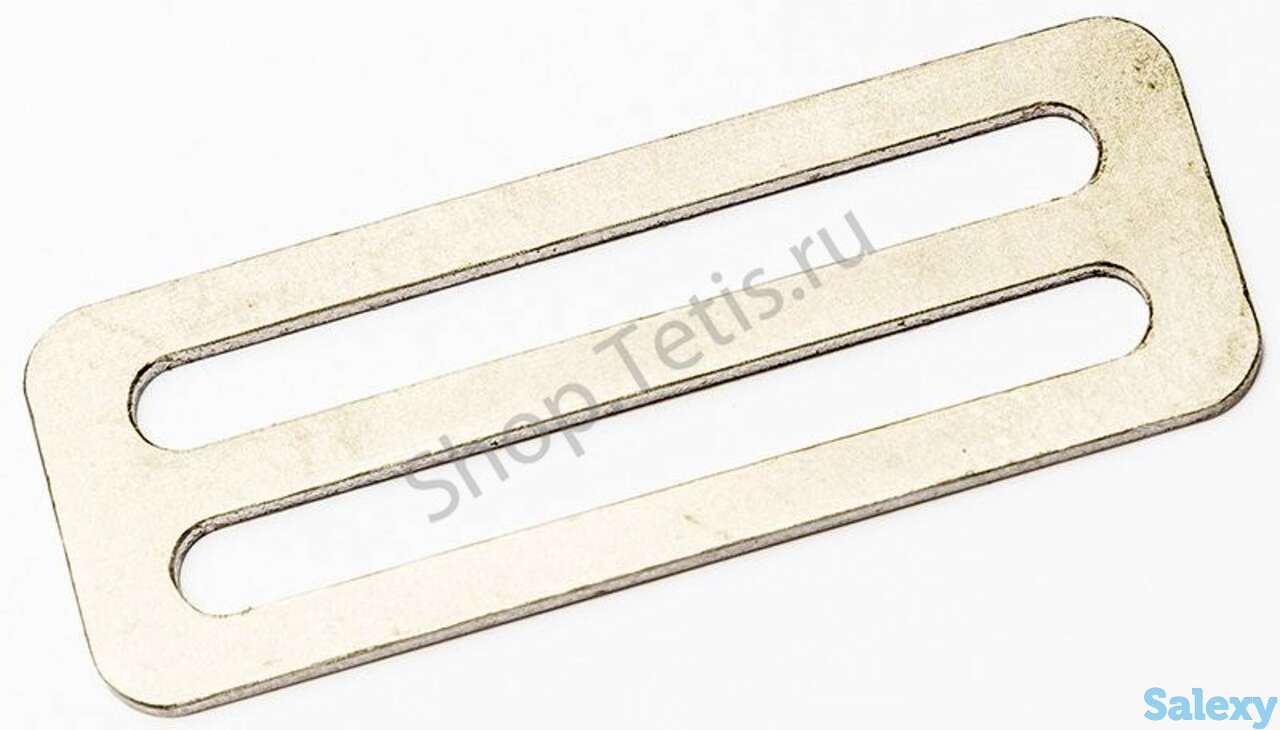 4,3 пластина двухщелевая, (50мм, титан), фотография 1