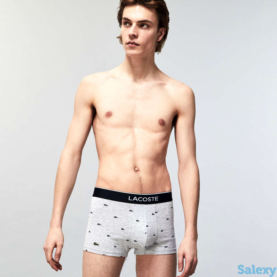 Мужское нижнее бельё lacoste (3 шт.), фотография 1