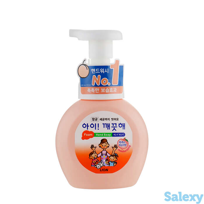 Жидкое мыло для рук cj lion ai kekute foam hand soap peach, фотография 1
