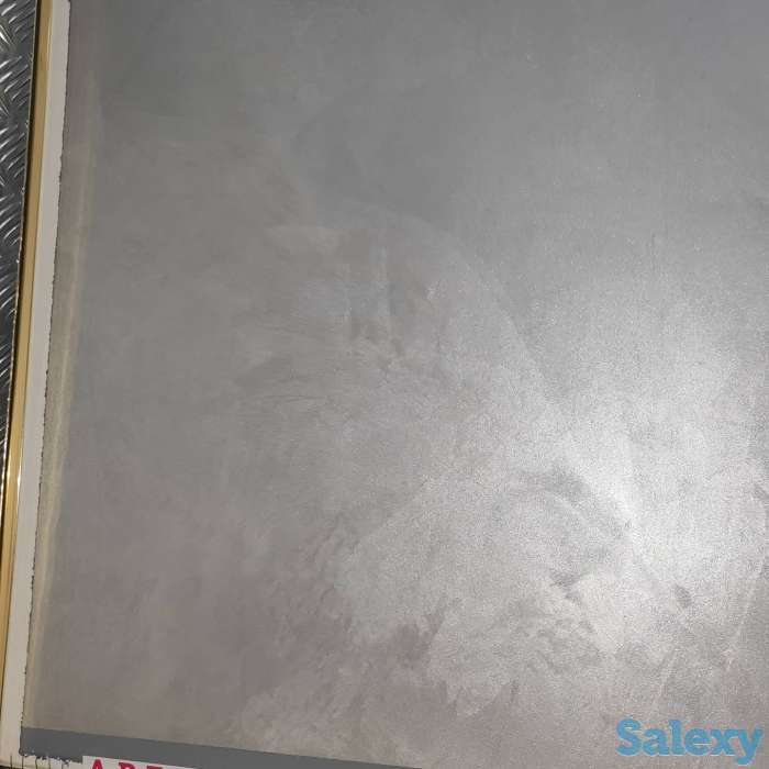 Побелка, обой, левкас, шёлк., фотография 10