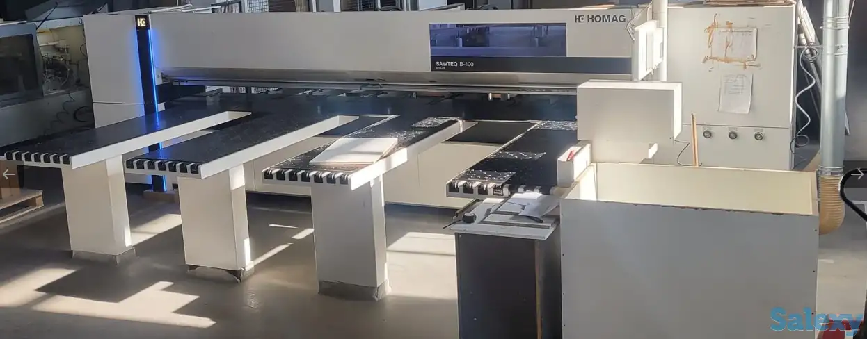 HOMAG SAWTEQ B-400 ProfiLine PROFI HPL 400/43/22 Горизонтальная панельная пила с прижимной балкой, фотография 2