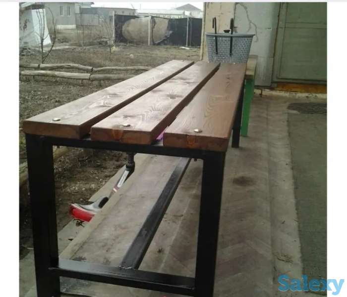 Скамейка без спинки, фотография 1