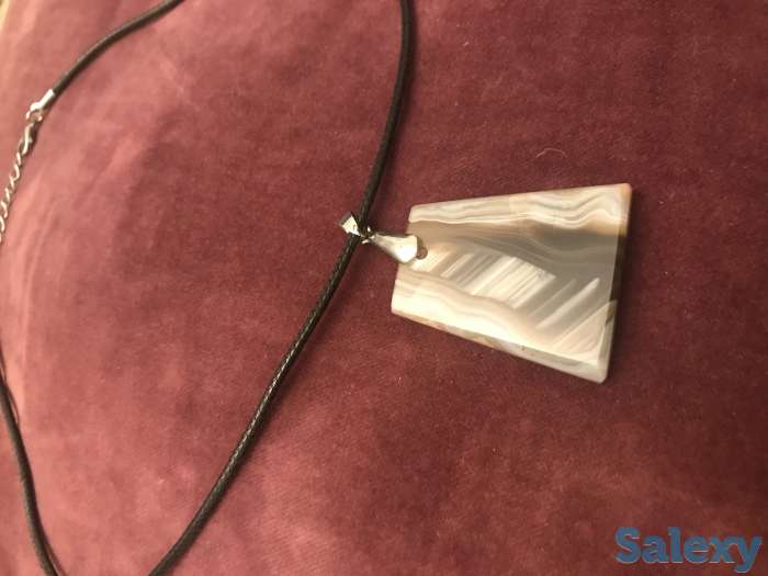 Эксклюзивные украшения из агата и окаменелого дерева ручной работы!, фотография 5