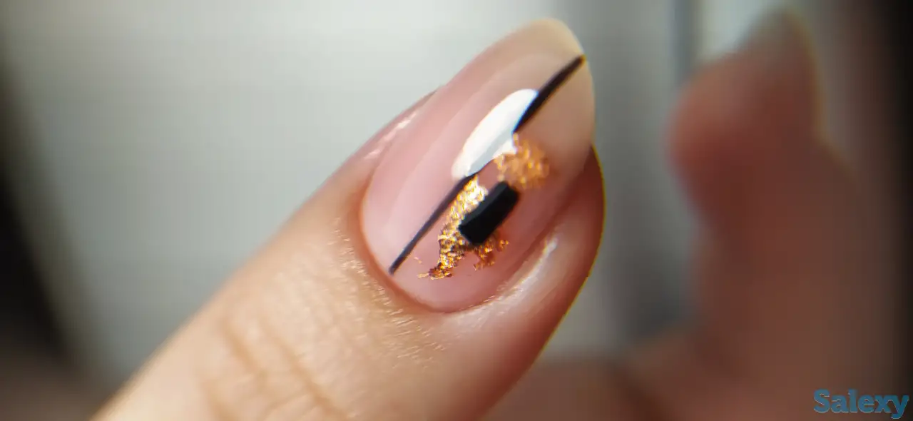 Маникюр, укрепление натуральных ногтей гелем, наращивание ногтей., фотография 6