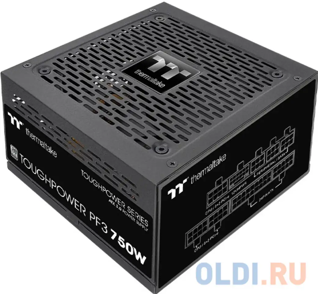 Toughpower pf3 ps-tpd-0750fnfape-3 0750w/fully modular/non light/full range/analog/80 plus platinum/, фотография 1