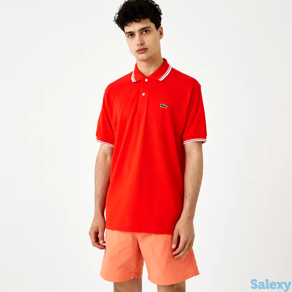 Мужское поло lacoste classic fit, фотография 1