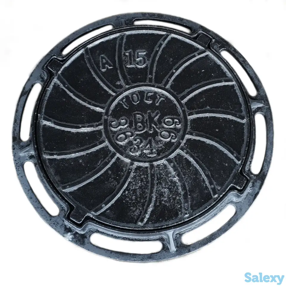 Люки чугунные, фотография 2