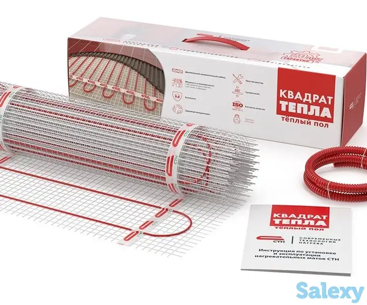 Установка электрического тёплого пола, под любое напольное покрытие, фотография 3