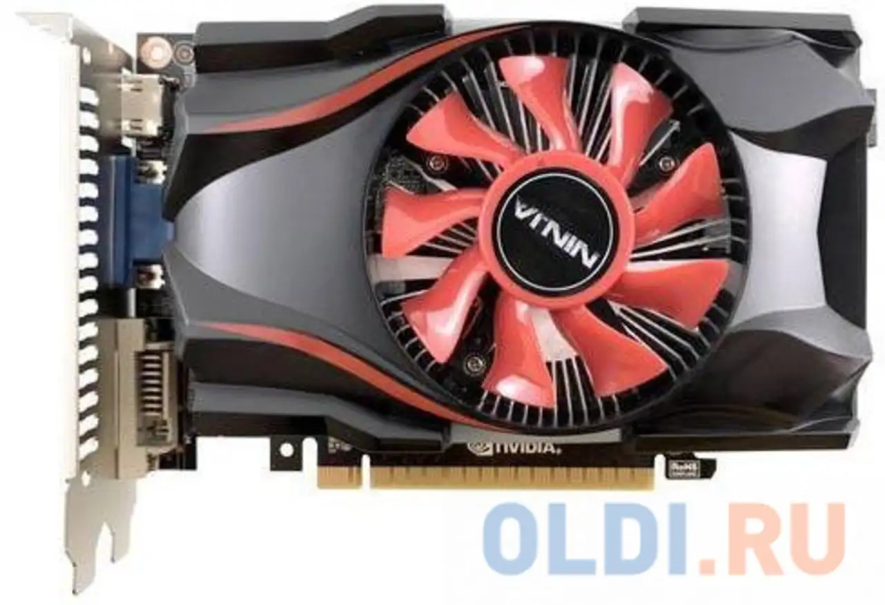 Видеокарта sinotex ninja geforce gtx 750 ti nh75ti025f 2048mb, фотография 1