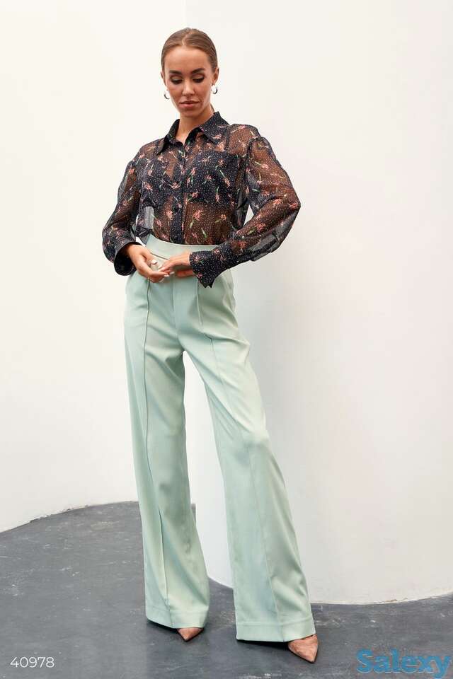 Черное боди рубашечного кроя, фотография 1