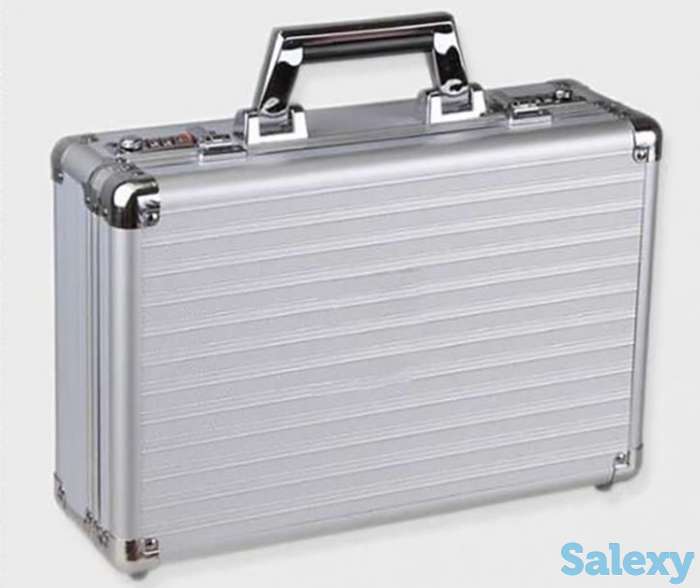 Алюминиевый чемоданчик, кейс аккуратный стильный как из фильмов ))), фотография 1