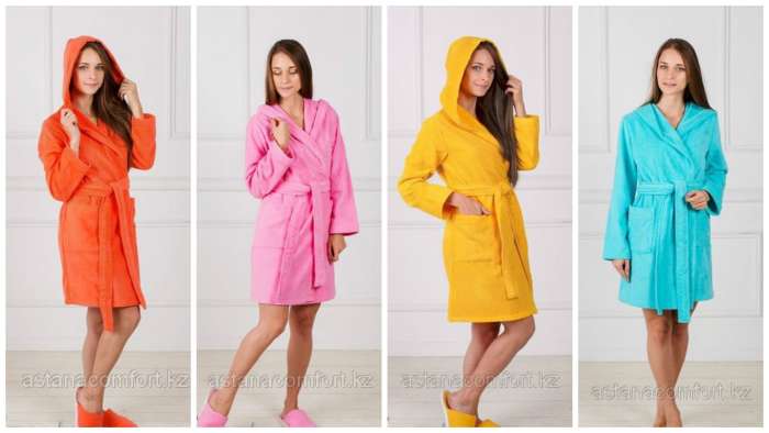Красивые женские домашние халаты, фотография 3