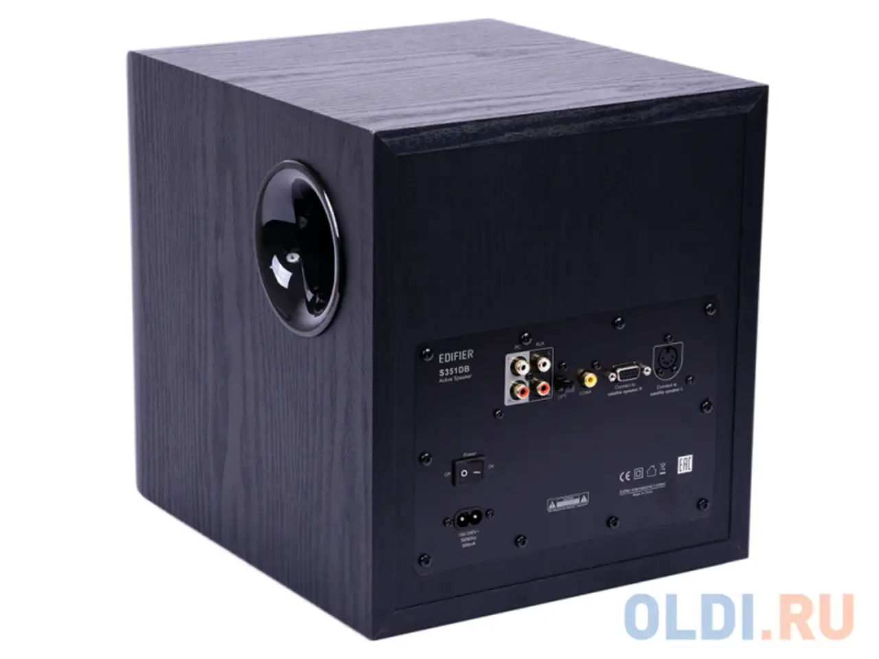 Колонки edifier s351db black <2.1,150w rms, дерево, bluetooth aptx, фотография 1