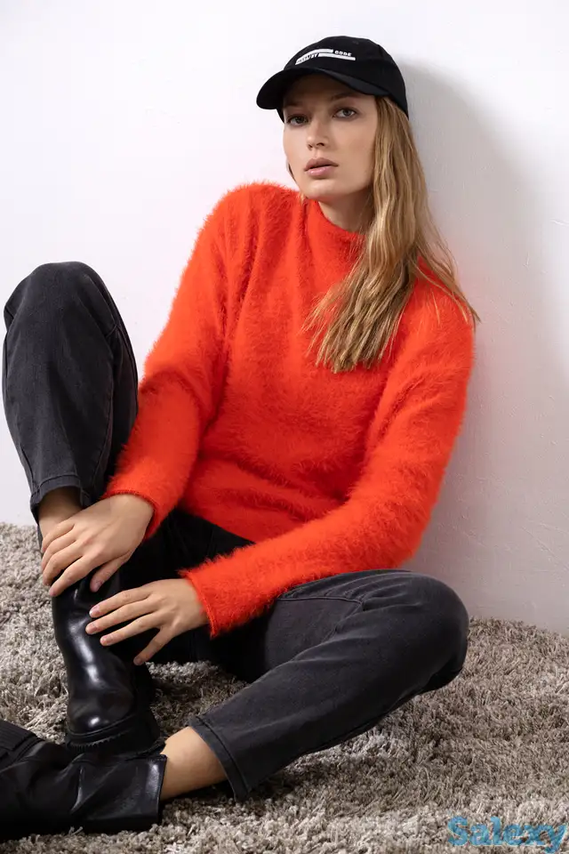 Джинсы прямые с высокой посадкой vassa&co, фотография 1