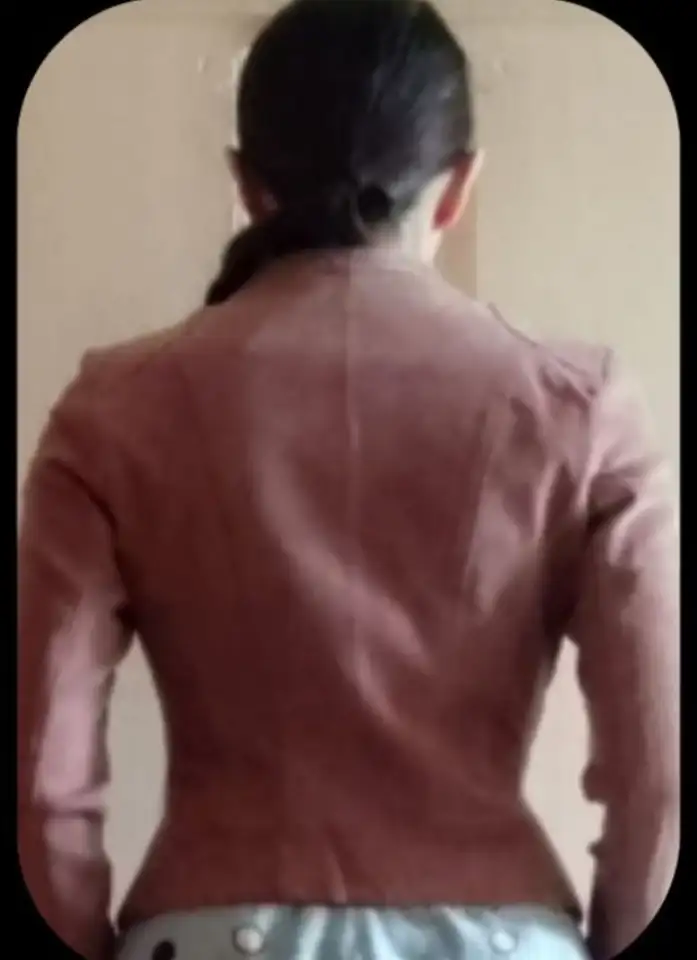 Новая кожаная женская куртка-косуха, фотография 2