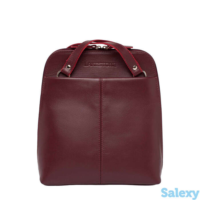 Небольшой женский рюкзак eden burgundy, фотография 1