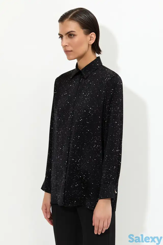 Блузка с дизайнерским принтом vassa&co, фотография 1