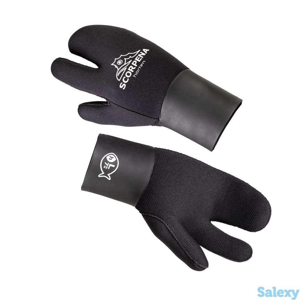 Рукавицы трехпалые scorpena horten - 7 мм, фотография 1