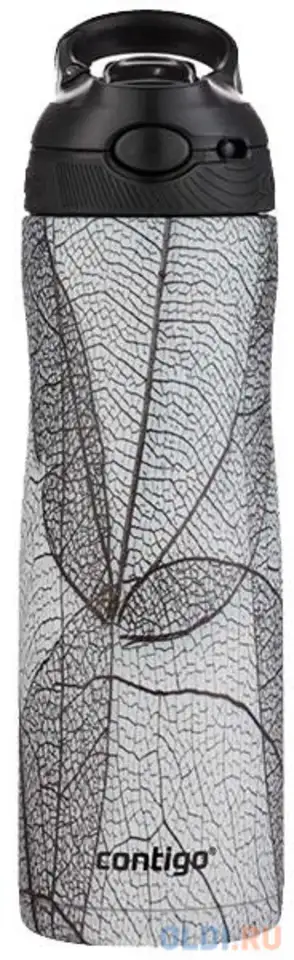 Термобутылка contigo ashland couture chil 0,59л белый чёрный, фотография 1