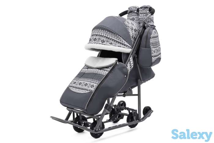 Санки-коляски Ника (Nika), Pikate, Скандинавия! В Жезказгане. Рассрочка, фотография 8