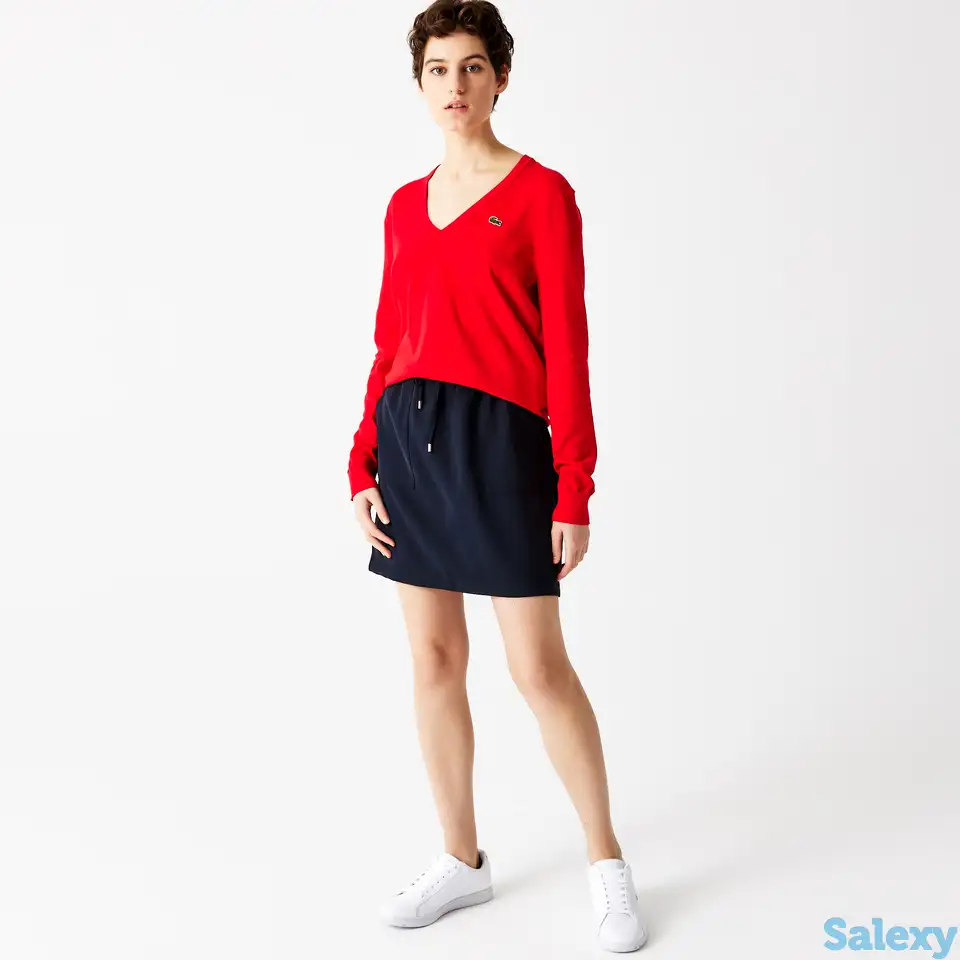 Женская юбка lacoste с регулируемым поясом, фотография 1