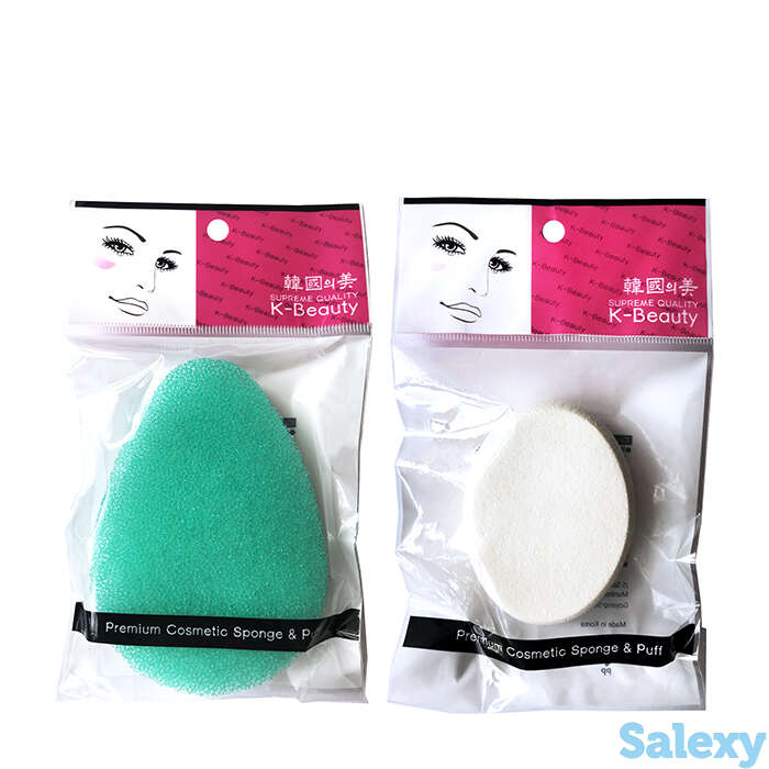 Набор спонжей для лица K-Beauty 